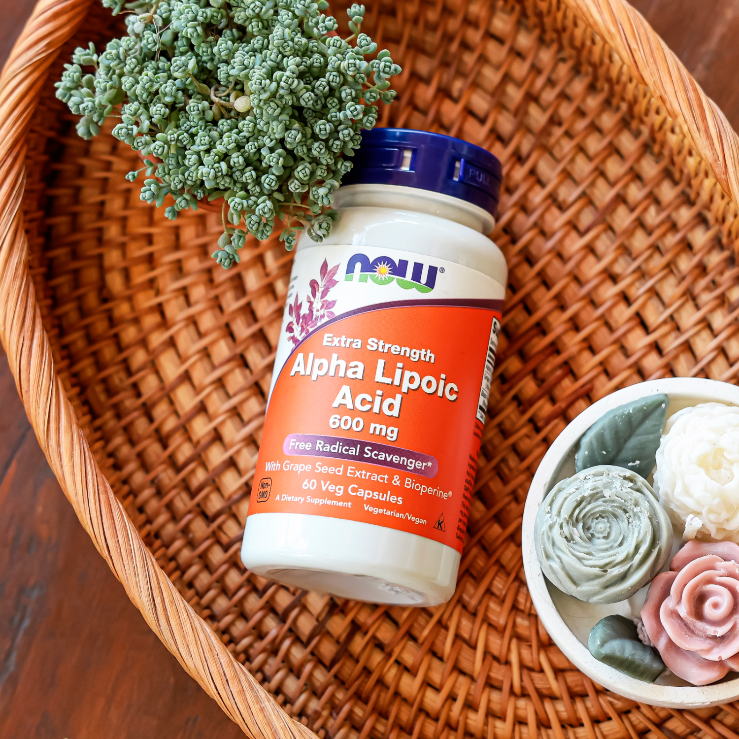 Acido alfa lipoico de NOW