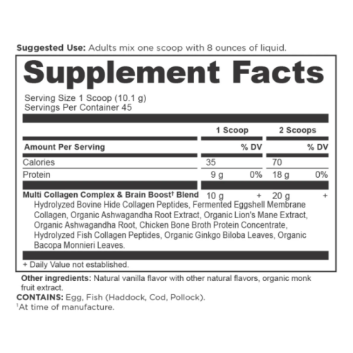 Colágeno Ancien Nutrition - modo de uso
