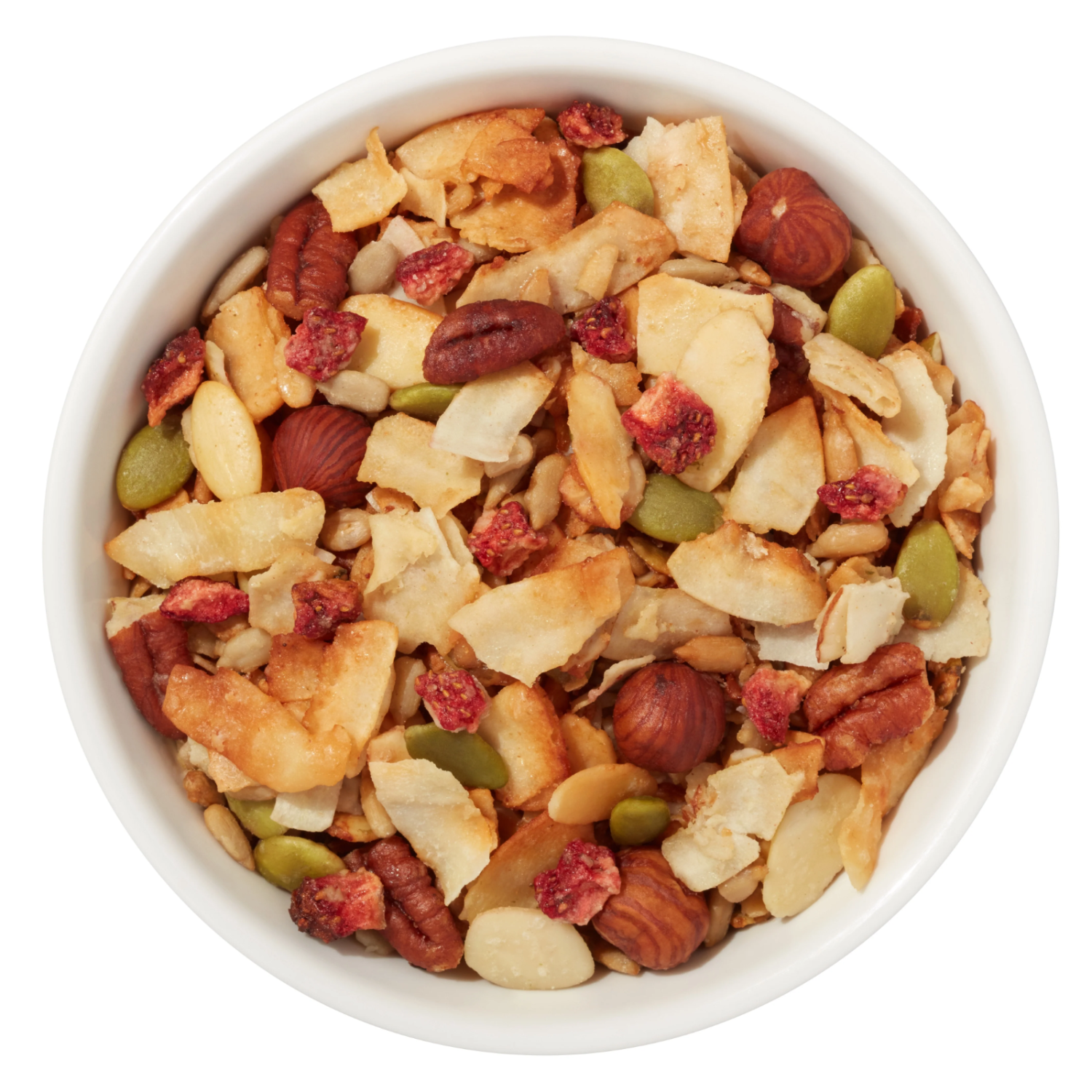 NuTrail Granola de nueces y semillas sabor vainilla fresa - Keto