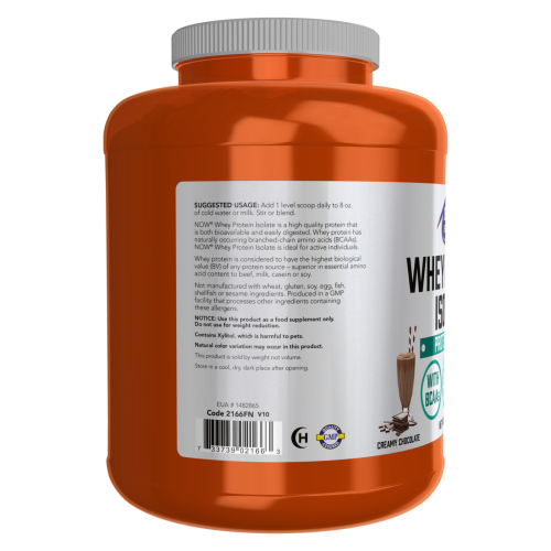 Whey protein isolate creamy chocolate - modo de uso