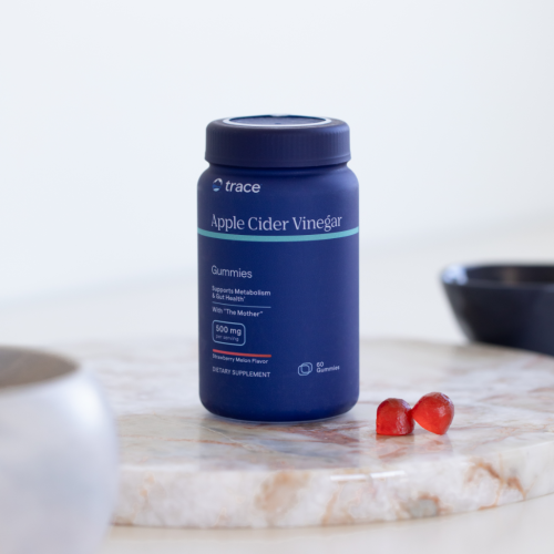 Vinagre de sidra de manzana en gomitas de Trace