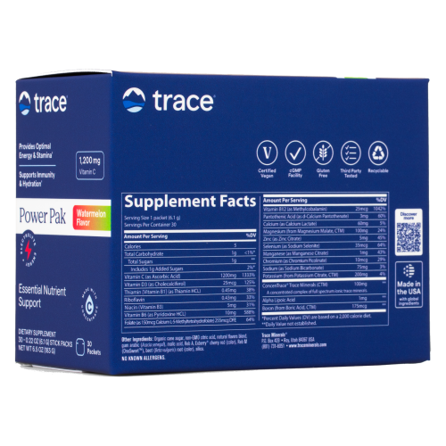 Electrolitos power pak de sandía de Trace - modo de uso