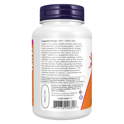 Vitamina C-1000 de Now - modo de uso